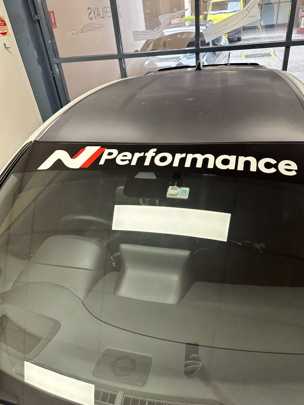 N Performance Windshield Banner