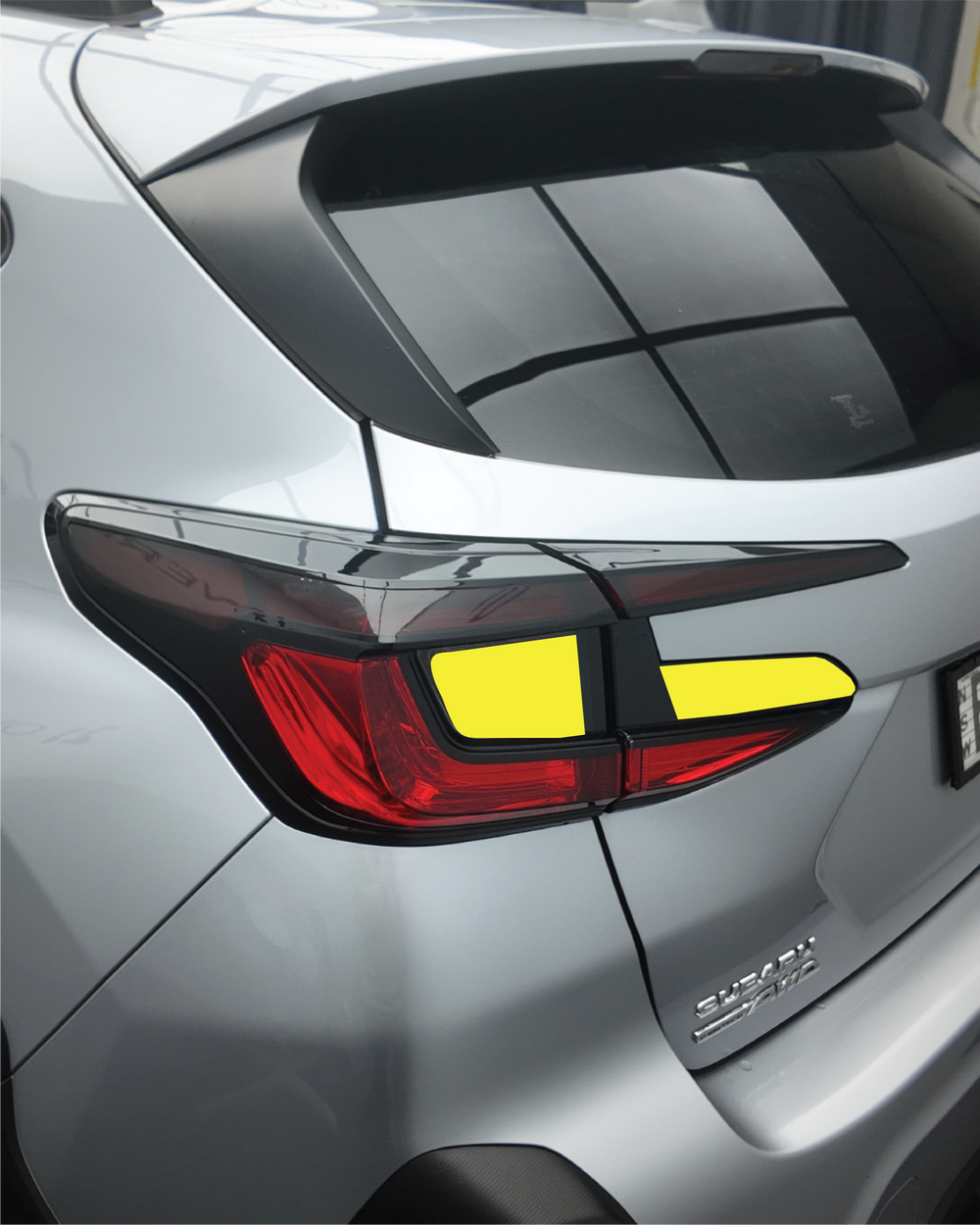 Fits Subaru Crosstrek 2023+ - Partial Tail Light Overlay