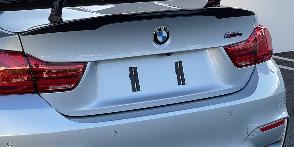 Magnetic Number Plate Mount