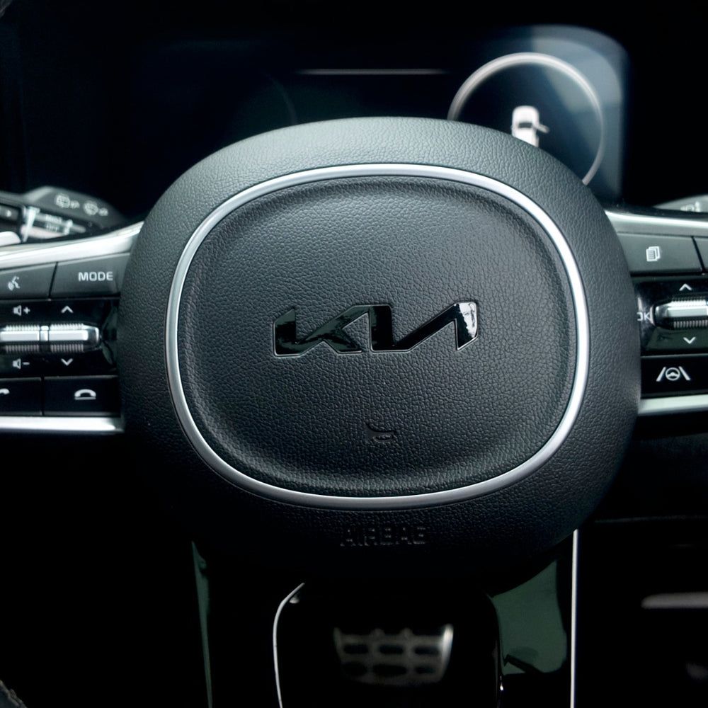 Fits Kia Sorrento 2022-2023 - Front, Rear and Steering Wheel Badge Overlay Set