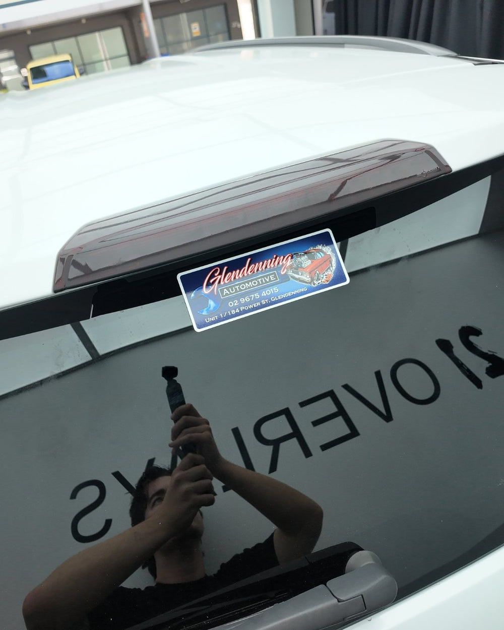 Isuzu Pre-Facelift MU-X Third Brake Light Overlay 2021-2024