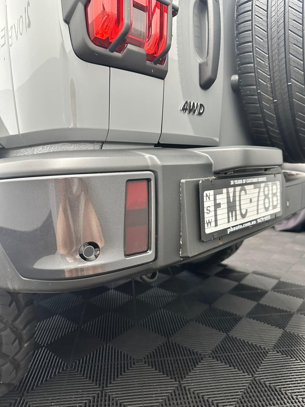 GWM Tank 300 Rear Reflector Overlays 2024+