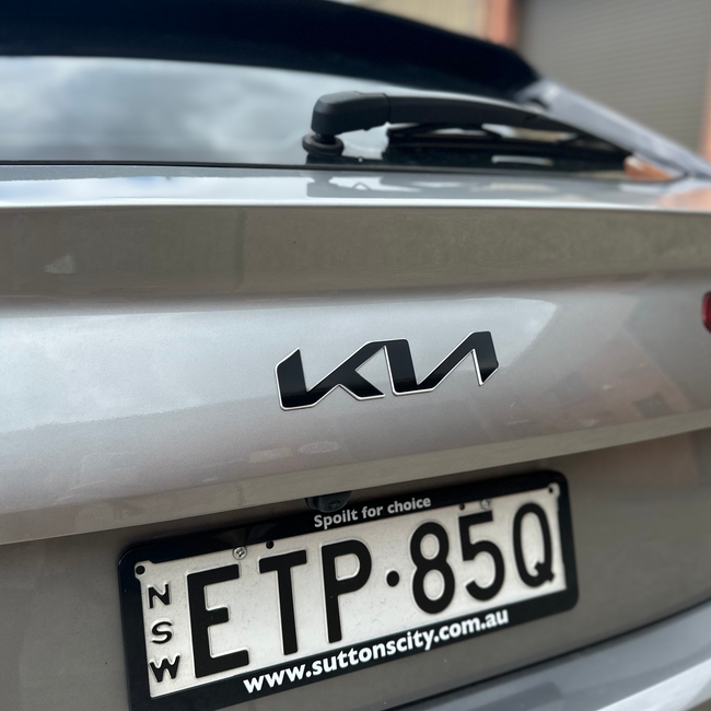 Kia Cerato Badge Overlay Install
