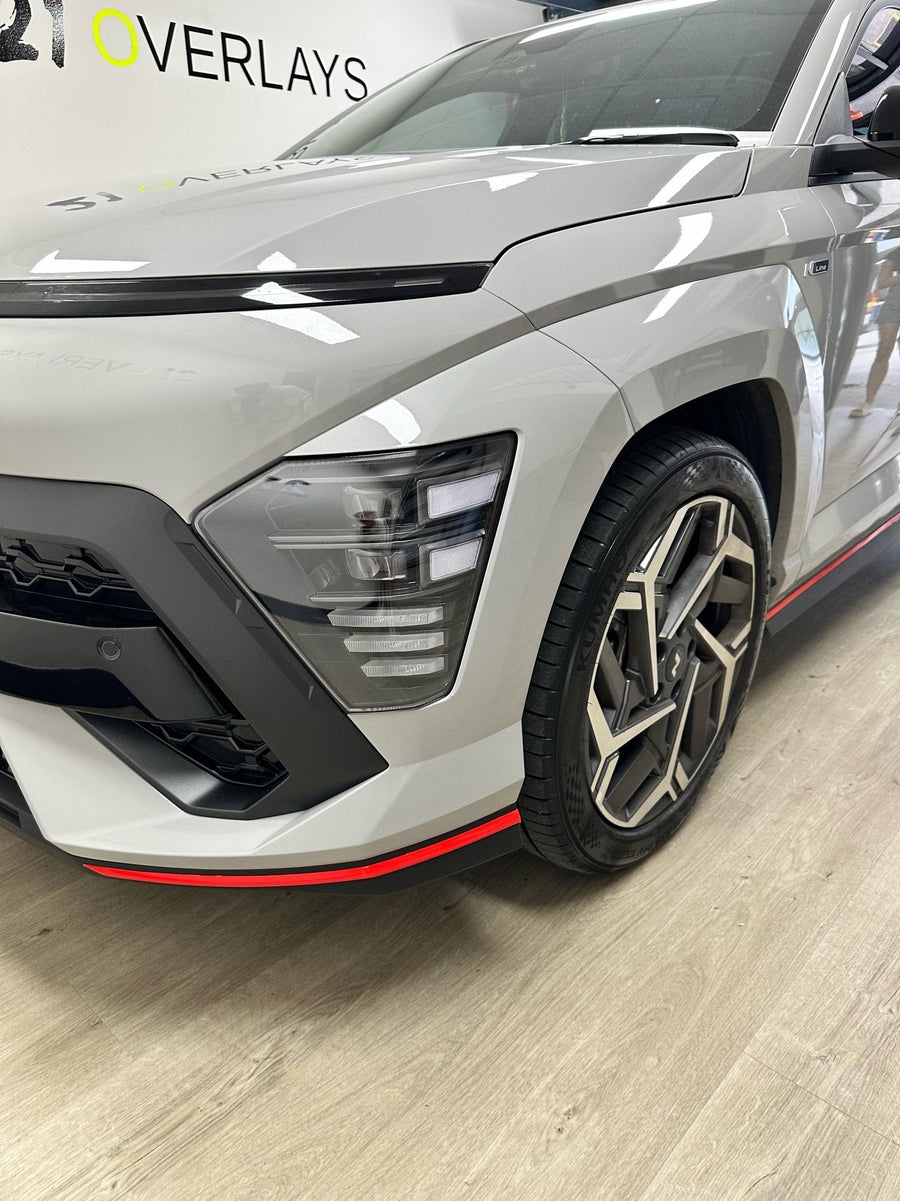 Hyundai i30 N Line Sedan/ Kona Coloured Accent Kit