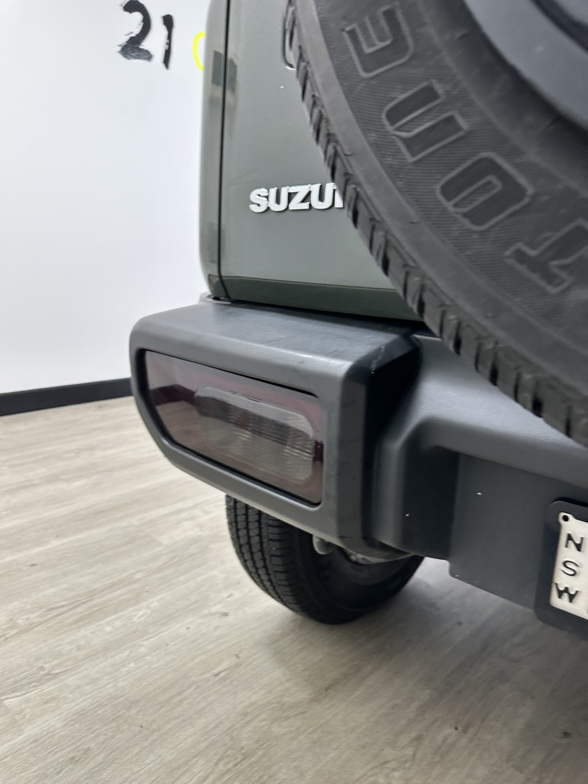 Suzuki Jimny Tail Light Overlay Install