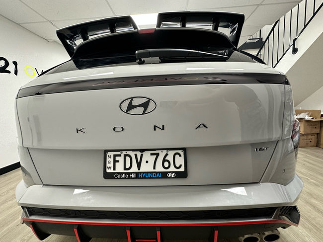 Hyundai Kona 1.6T Badge Overlay