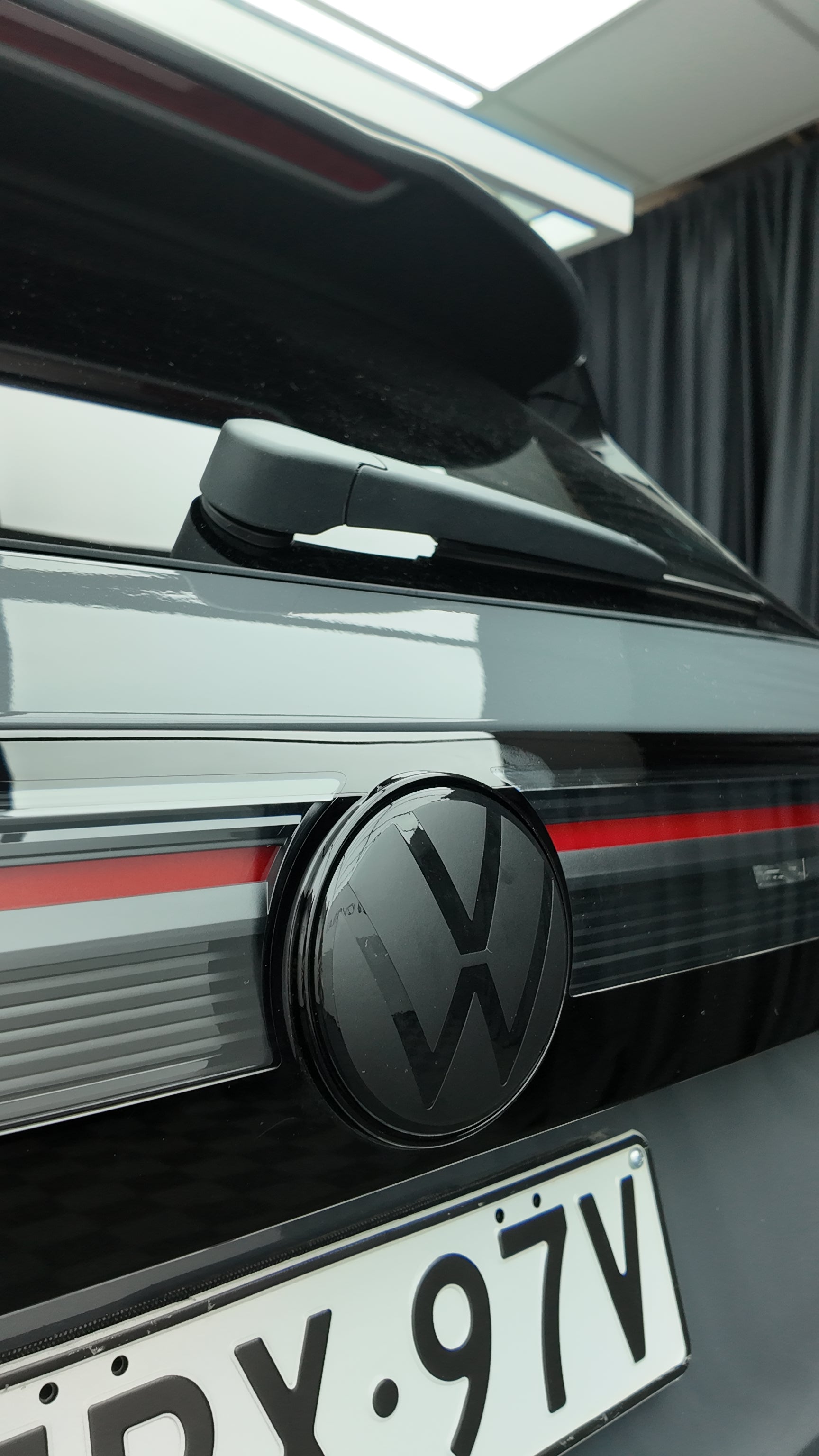 Volkswagen Tiguan Rear Badge Overlay