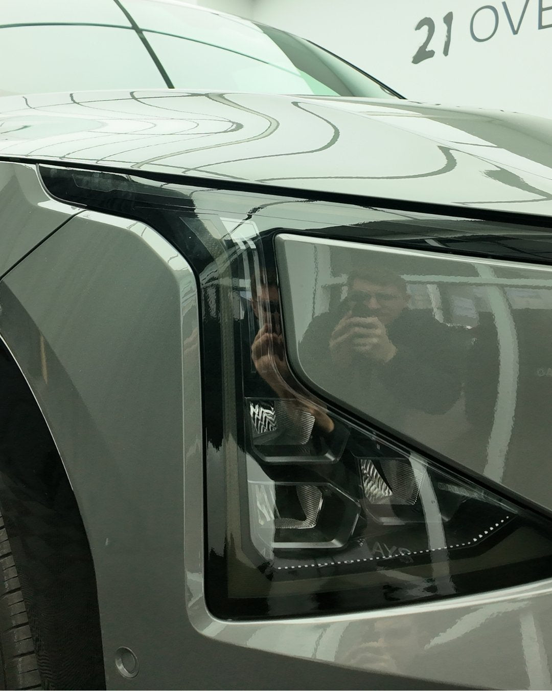 Kia EV5 Headlight Overlay
