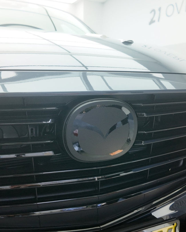 Mazda Front Radar Badge Overlay
