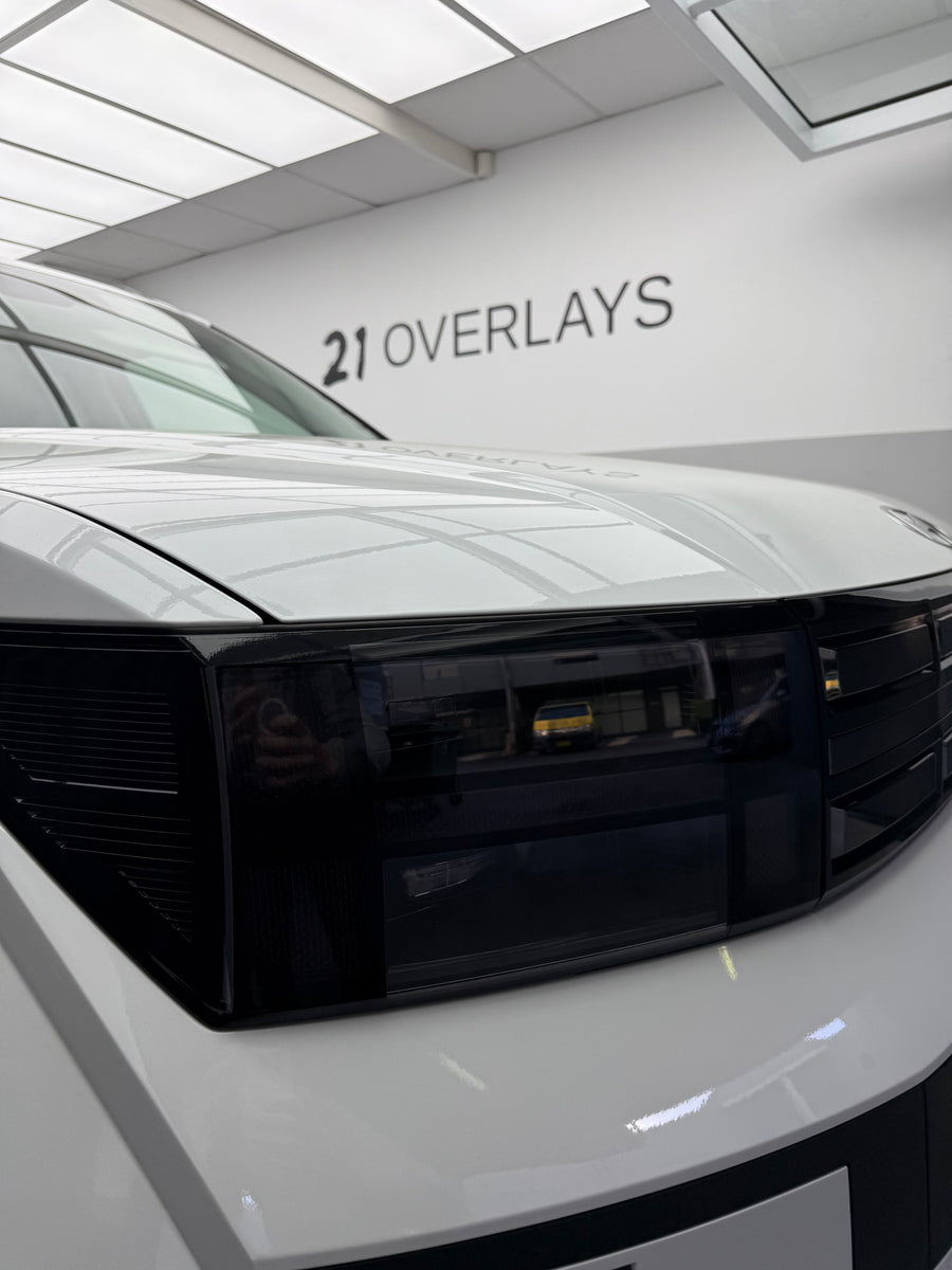 Hyundai Santafe Daytime Running Light Overlay