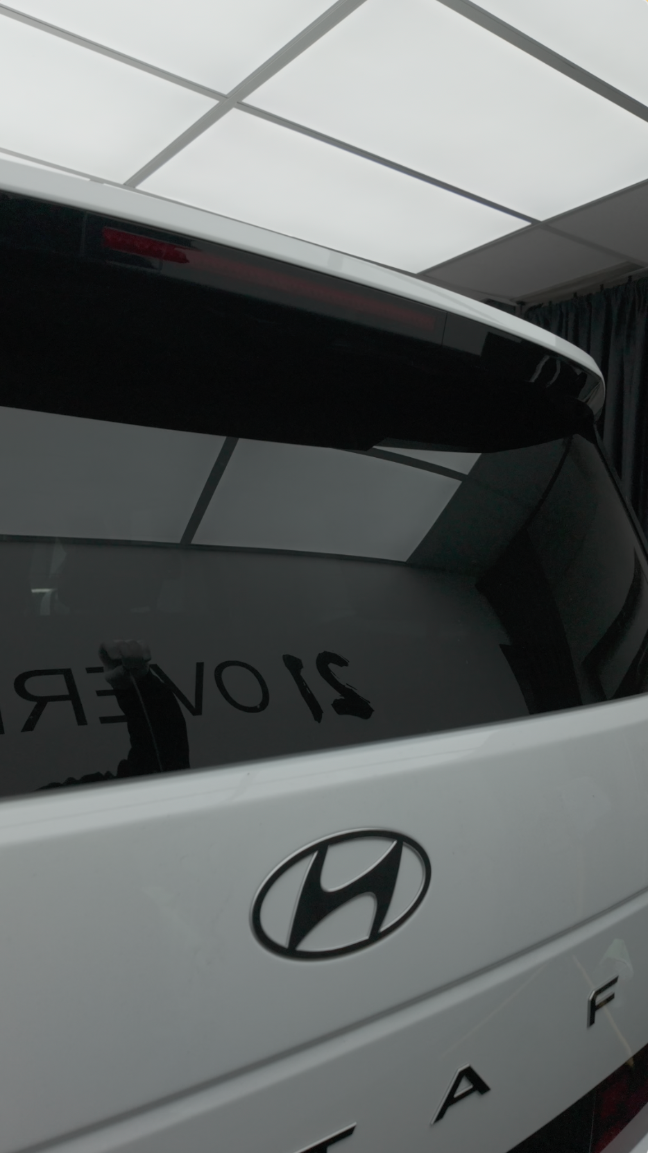 Hyundai Santafe Third brake light overlay