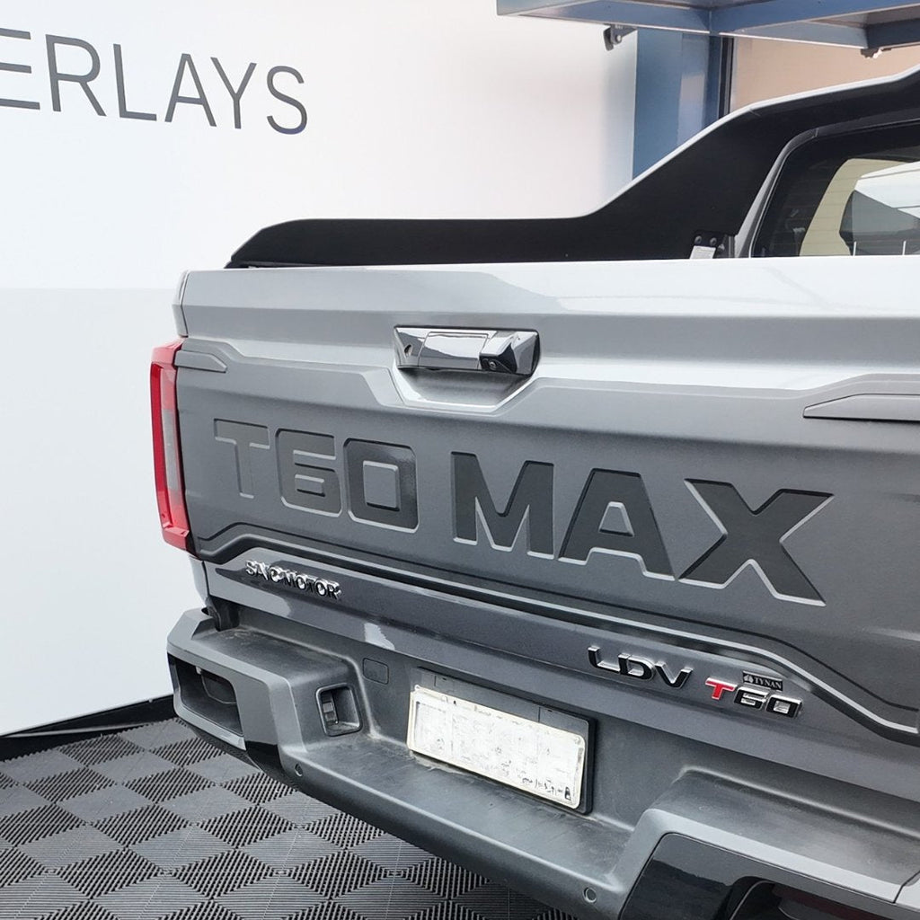 LDV T60 MAX Rear Lettering Overlay – 21OVERLAYS