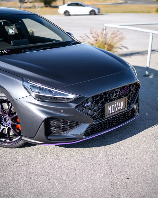 Hyundai i30 Facelift Hatch Front Splitter Overlay