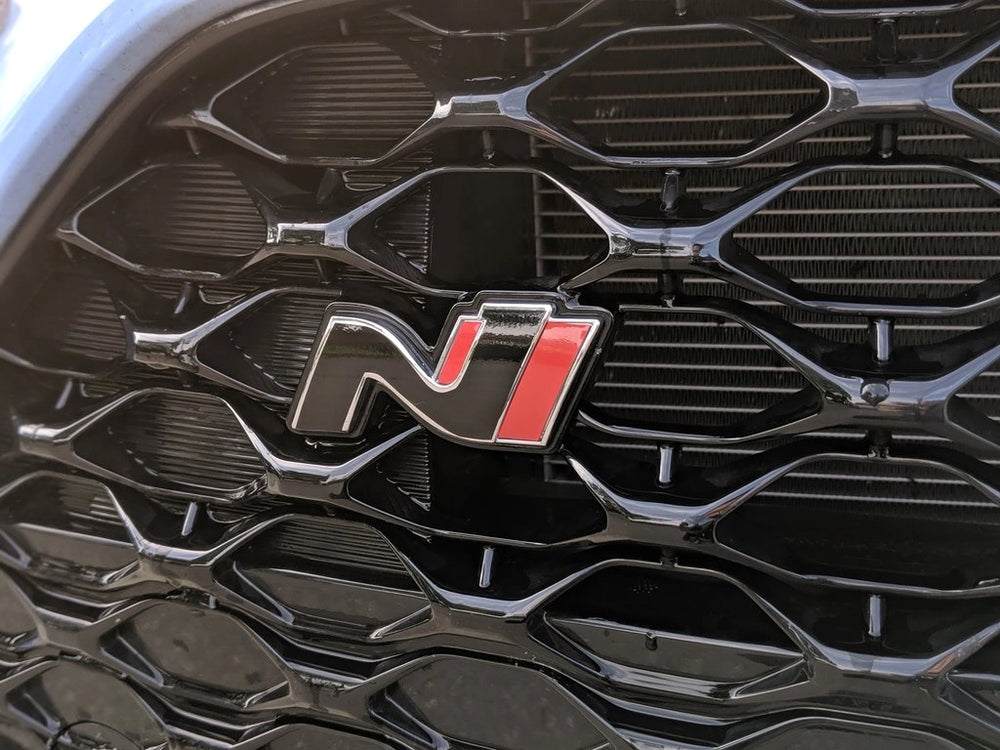 Hyundai i30 N Sedan Front and Rear "N" Badge Overlay 2021-2023