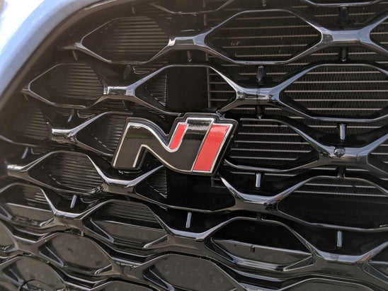 Hyundai i30 N Facelift Front and Rear N Badge Overlay 2021-2024