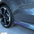 Audi "Quattro" Side Skirt Overlay