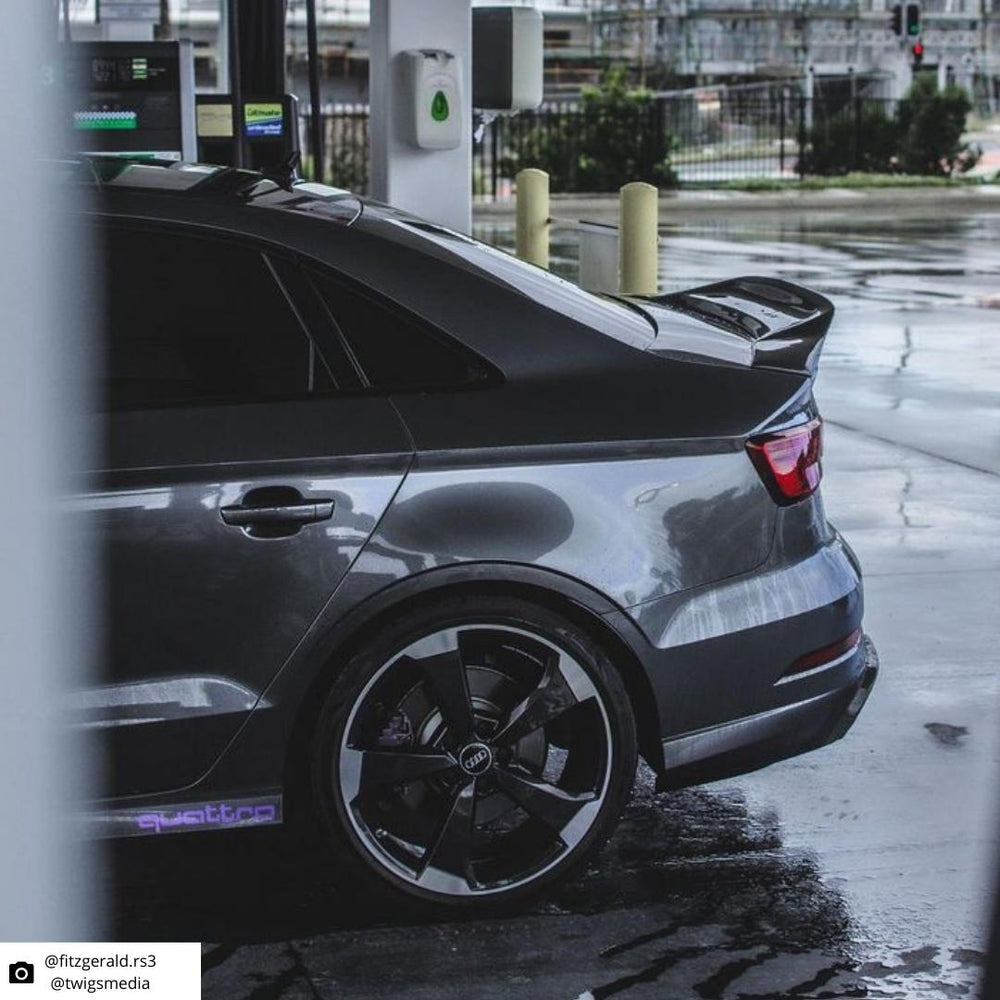Audi "Quattro" Side Skirt Overlay