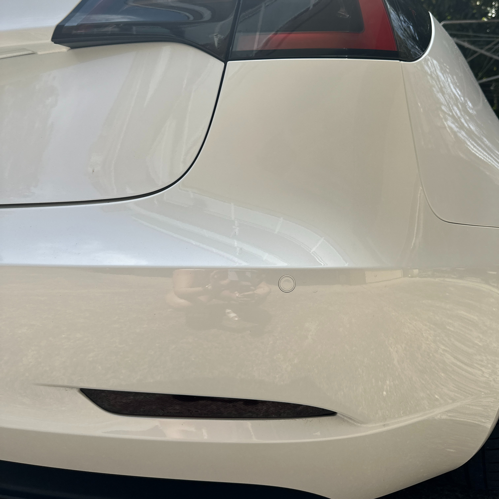 Tesla Model 3 Rear Bumper Reflector Overlay 2017+