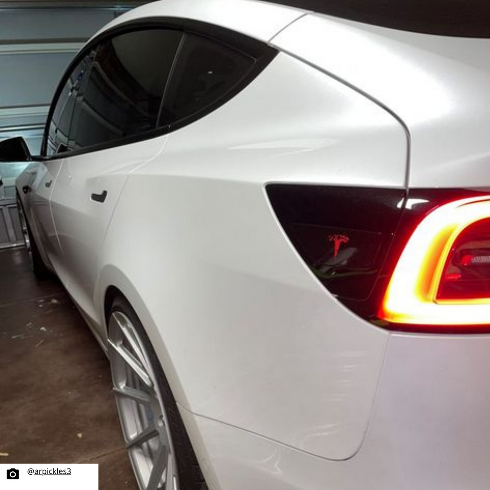 Tesla Model 3 Rear Side Reflector Overlay 2017+