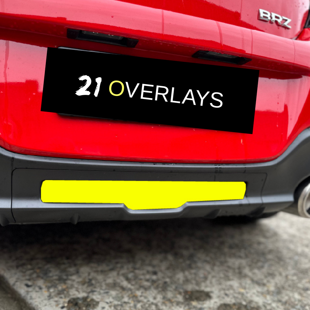 Subaru BRZ ZD8 Reverse and Rear Fog Light Overlay 2022+