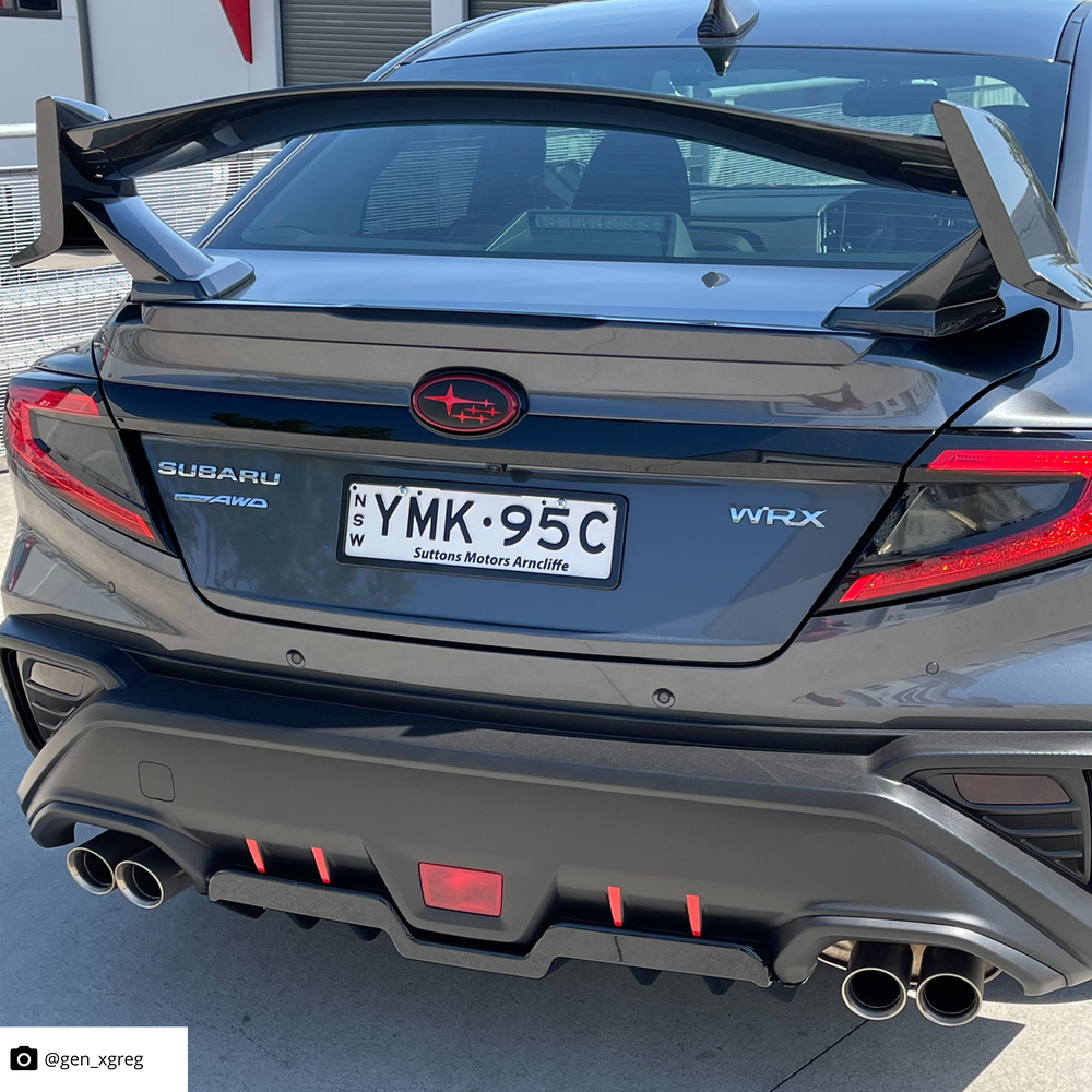 Subaru WRX Blinker/Reverse "Inner" Tail Light Overlay 2022+