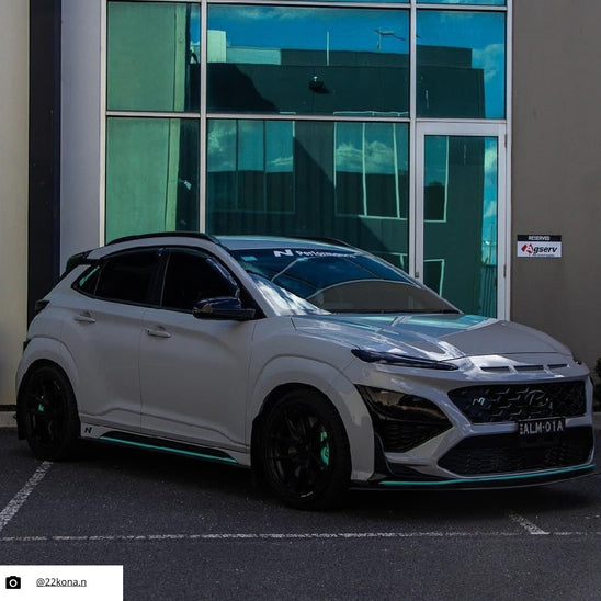 Hyundai Kona N Line Side Skirt Overlay 2024+