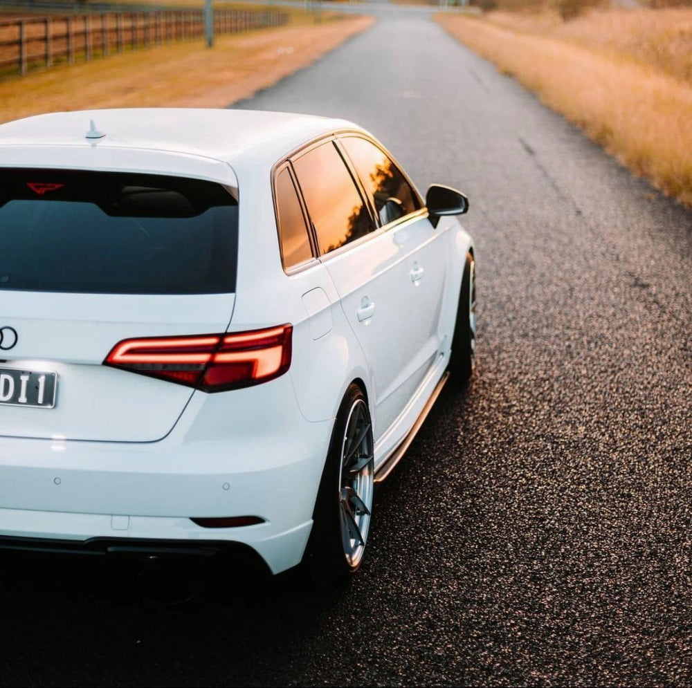 Audi A3/S3/RS3 Facelift Hatch Partial Tail Light Overlays 2016-2020