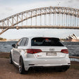 Audi A3/S3/RS3 Facelift Hatch Reflector Overlays 2016-2020