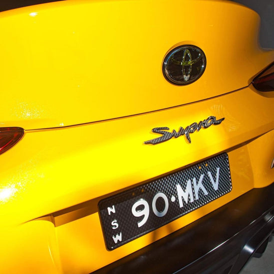 Toyota Supra Mk5 "Supra" Badge Overlay