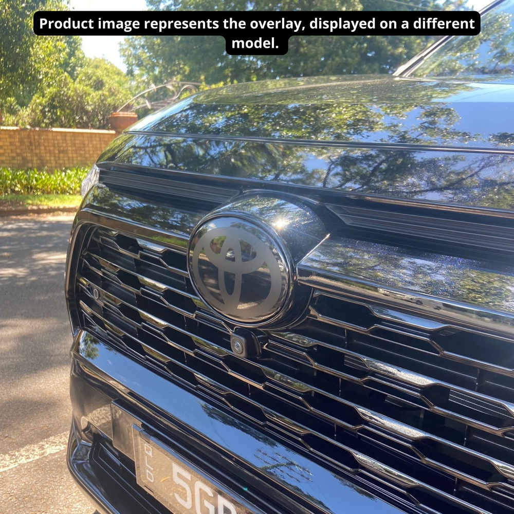 Toyota CHR Front Badge Overlay (Smooth Radar Badge) 2019-2023