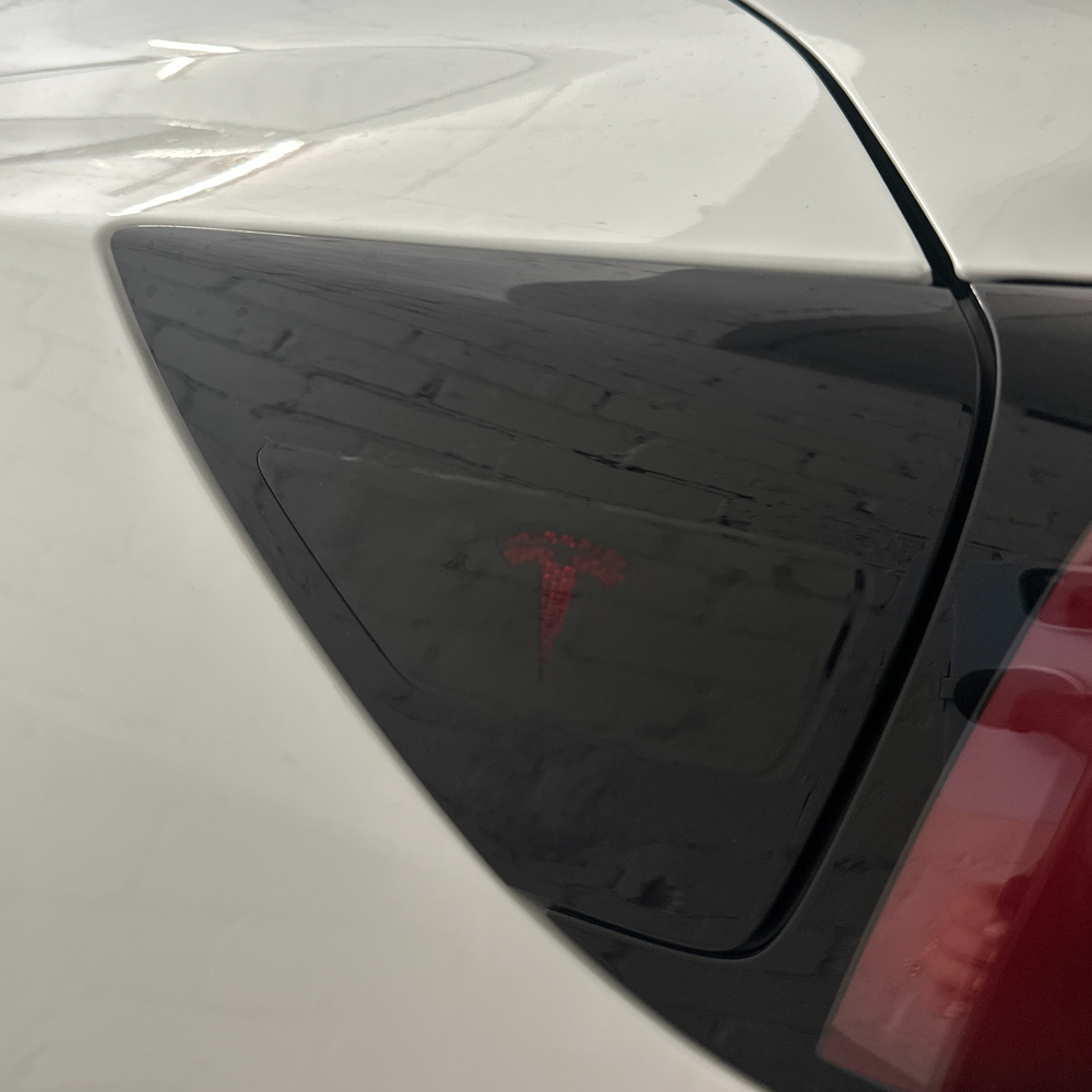 Tesla Model 3 Rear Side Reflector Overlay 2017+