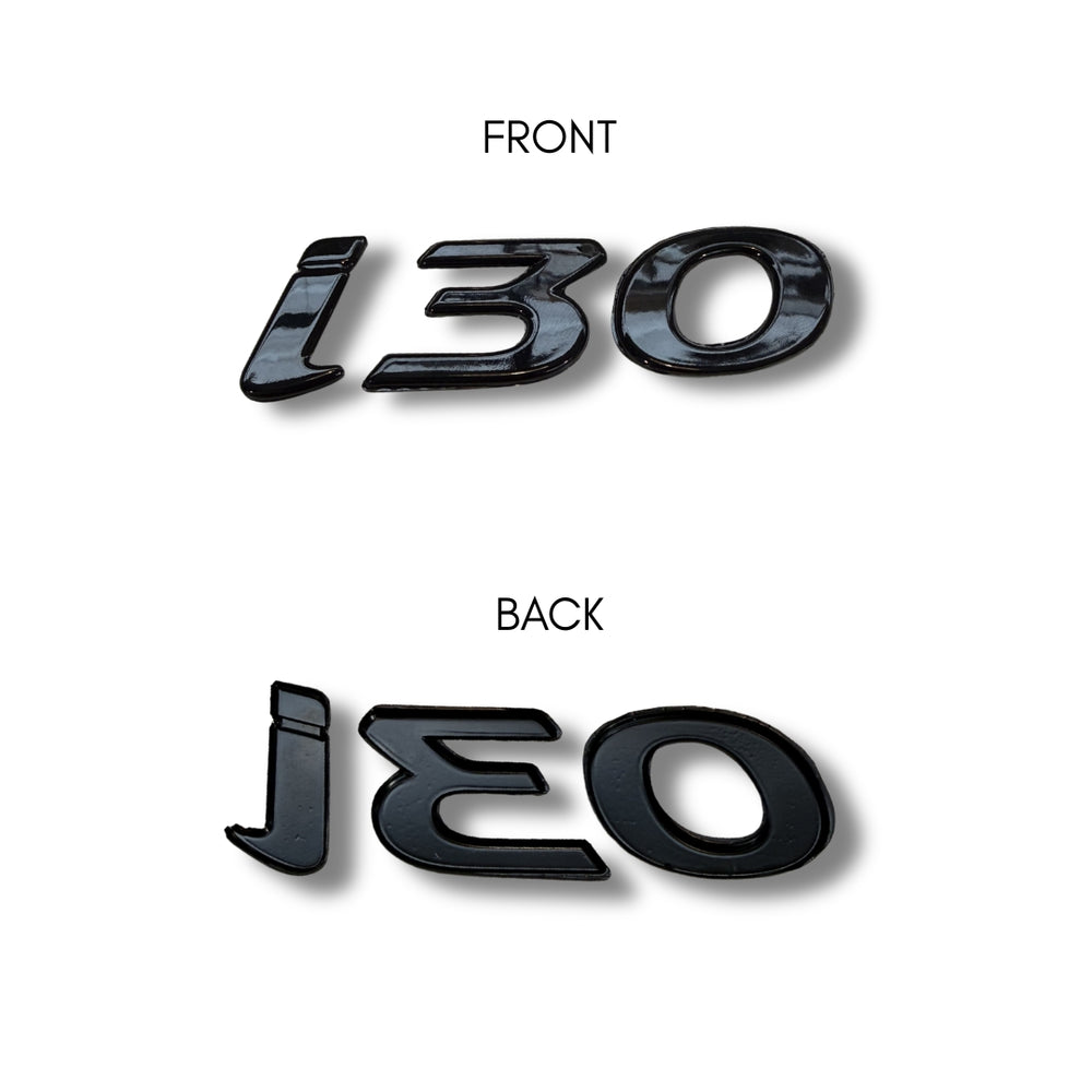 Hyundai Facelift i30 N Line Sedan Rear "i30" Badge Cover 2023+