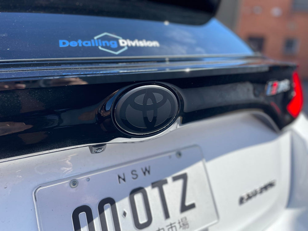 Toyota GR86 Front and Rear Badge Overlay Set