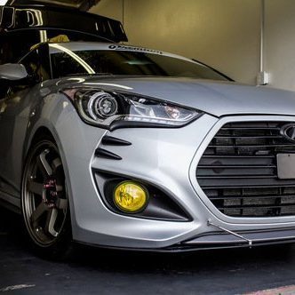 Hyundai Veloster Fog Light Overlay 2011-2018