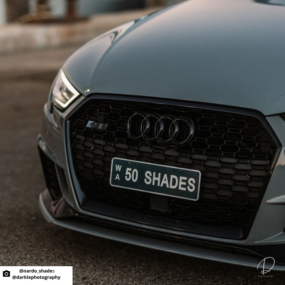 Audi RS4 Colour Change Badge Inlay