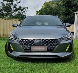Hyundai i30 SR Daytime Running Light / Fog Light Overlay 2017-2023