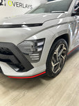 Hyundai Kona N Line Front Splitter Accent Overlay 2024+