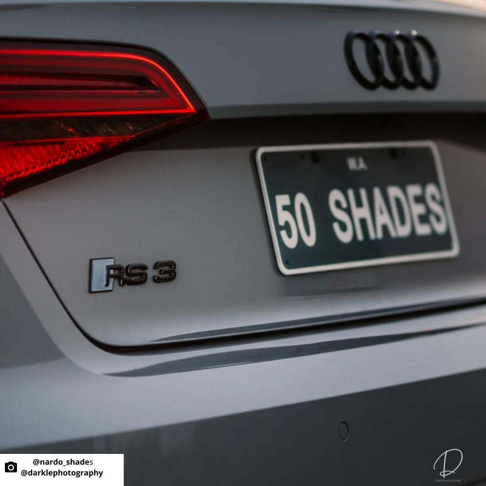 Audi RS4 Colour Change Badge Inlay