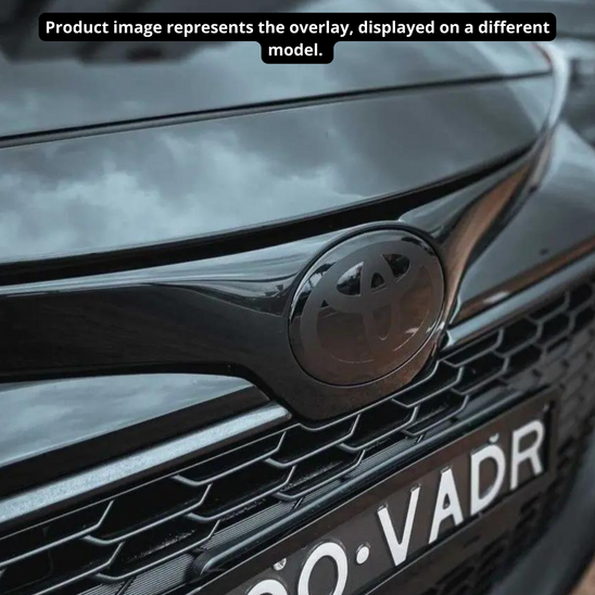 Toyota Custom Size Badge Overlay (Smooth Radar Badges Only)