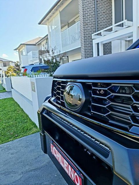 Toyota Hilux Front Badge Overlay (Smooth Radar Badge) 2019+
