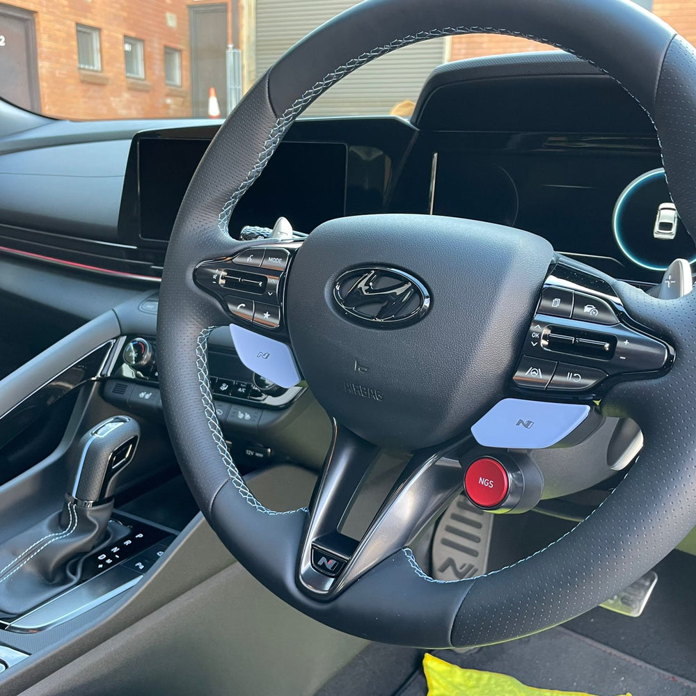 Hyundai Hatch/Sedan Steering Wheel Badge Cover 2025+