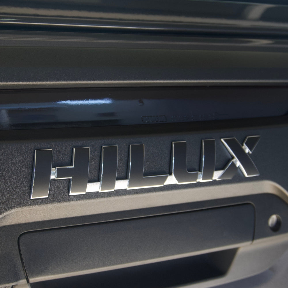 Toyota Hilux Rear "HILUX" Lettering Overlay 2022+