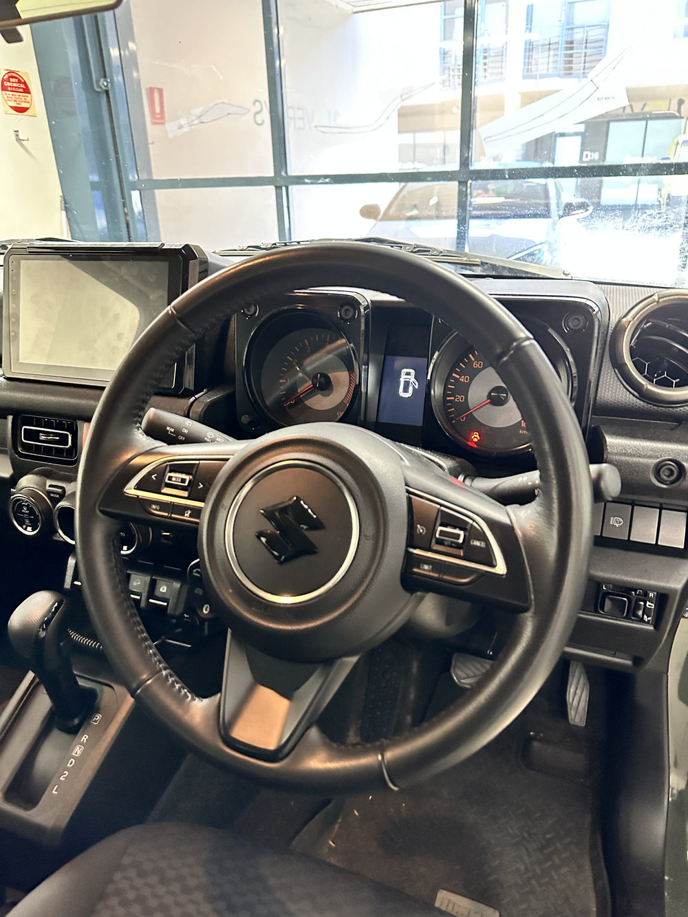 Suzuki Jimny Front and Steering Wheel Badge Overlay Set
