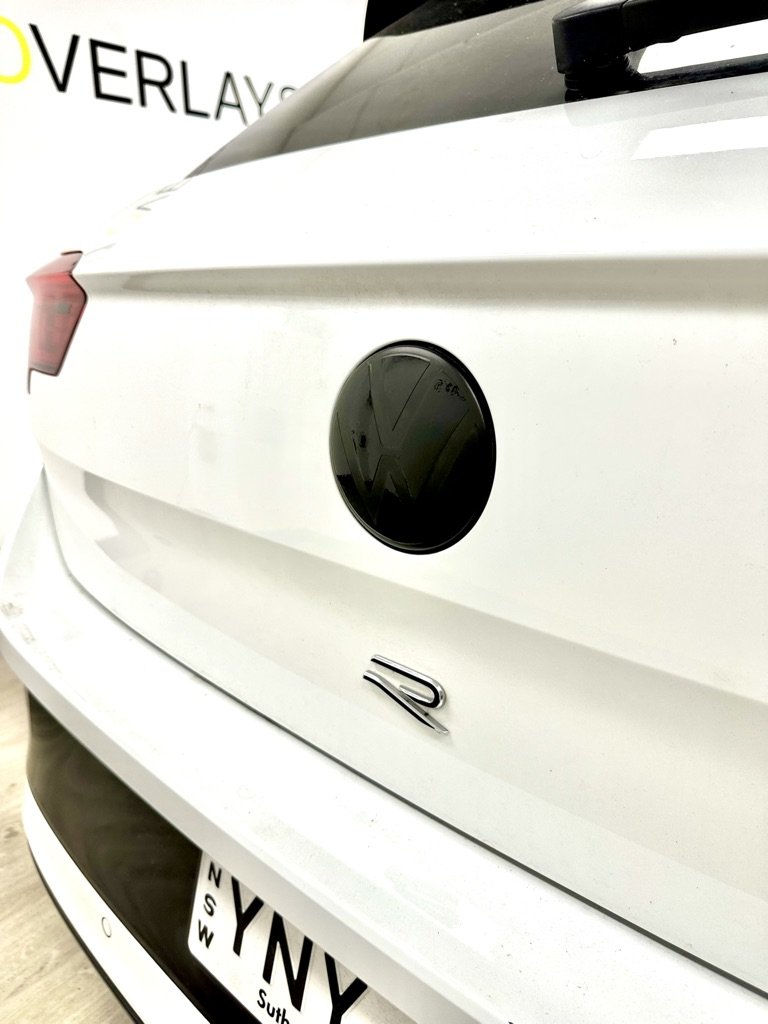 Volkswagen T-Roc Rear Badge Overlay 2022+ (New Style)