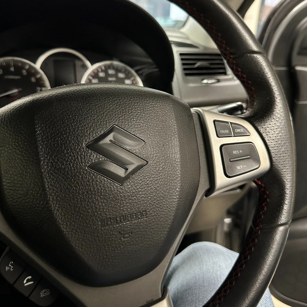 Suzuki Swift Front, Rear and Steering Wheel Badge Overlay Set 2012-2016