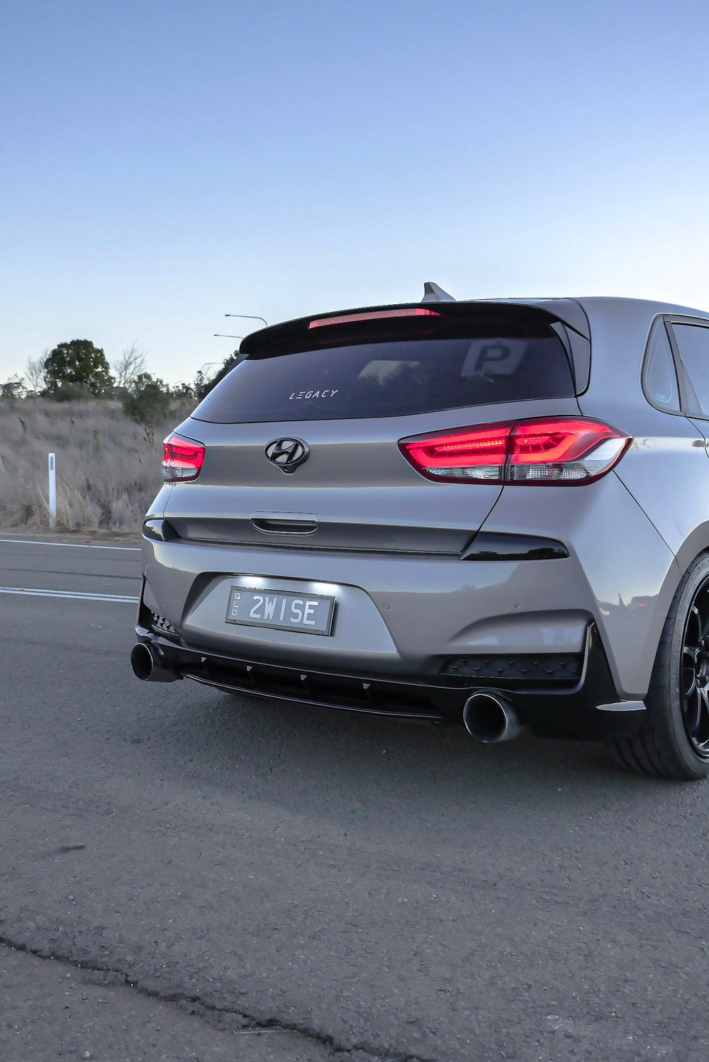 Hyundai i30 N Line Rear Reflector Overlays 2017-2023