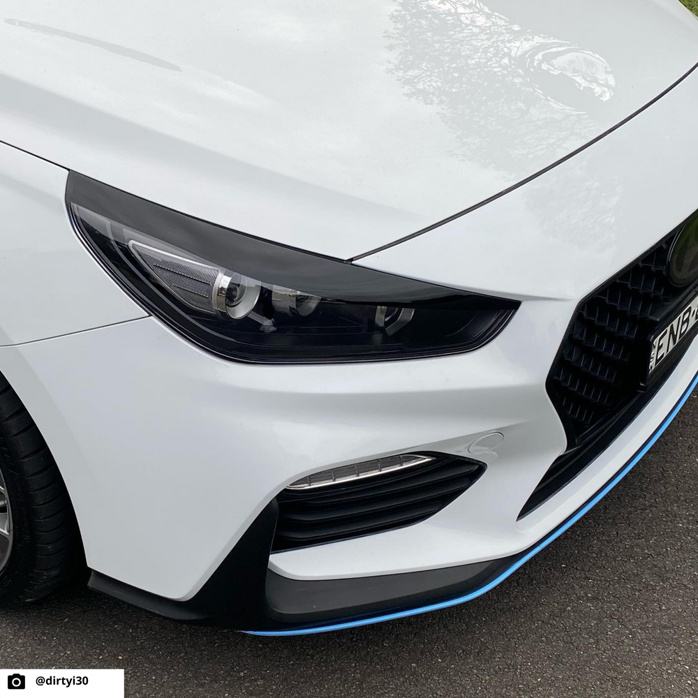 Hyundai i30 N Front Splitter Accent Overlay Kit 2017-2021