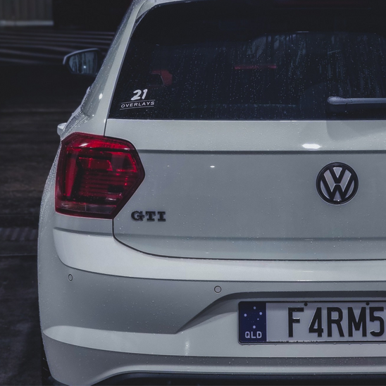 Volkswagen Polo 6 Rear Badge Inlay