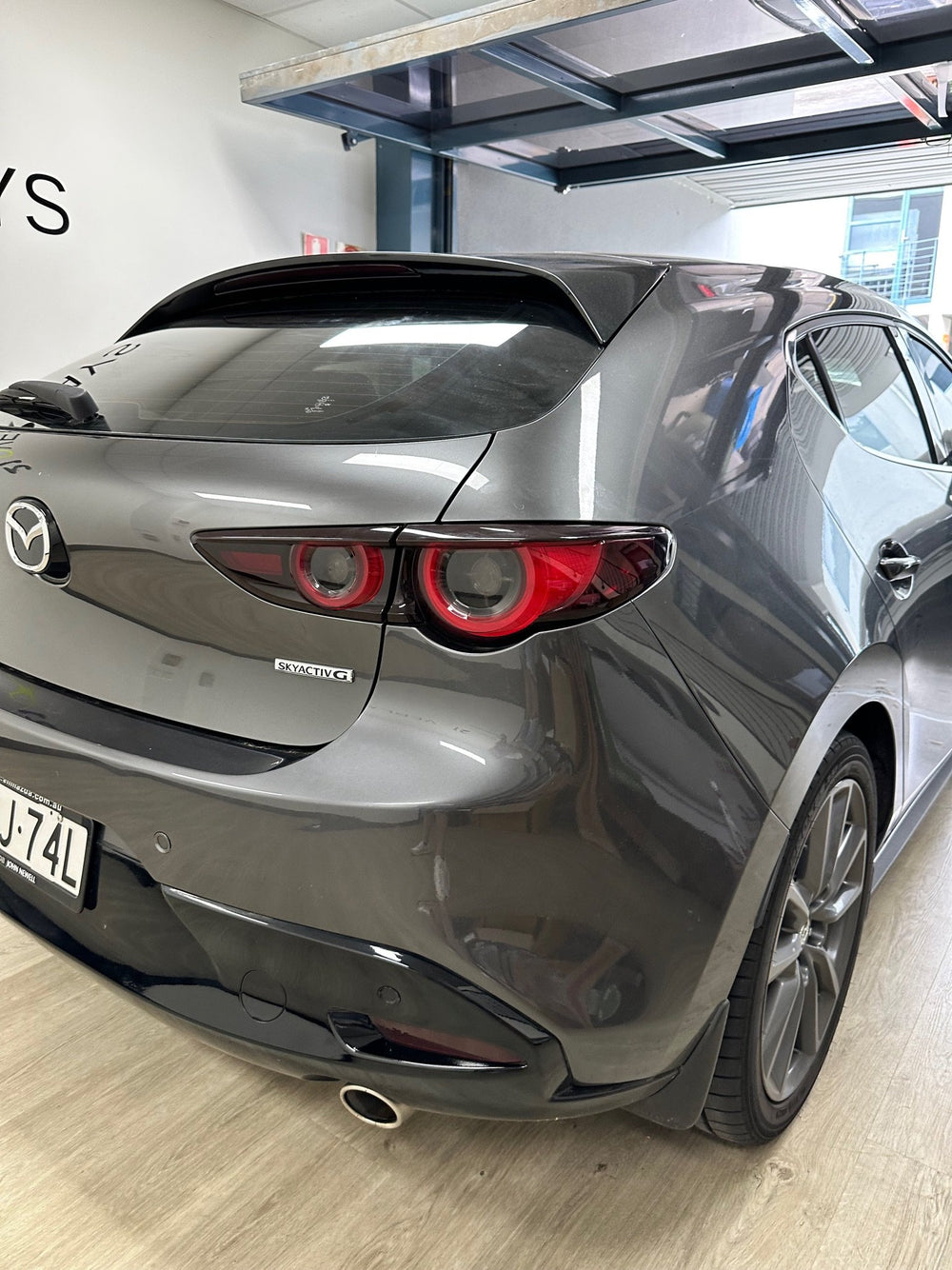 Mazda 3 Partial Tail Light Overlay 2022+