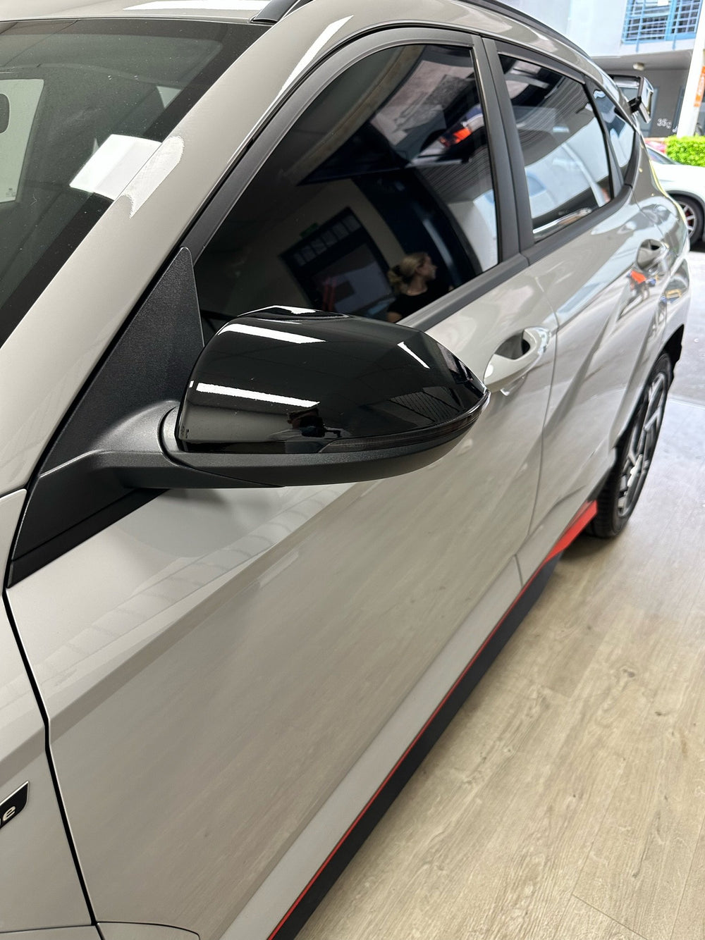 Hyundai Kona Mirror Indicator Overlay 2024+
